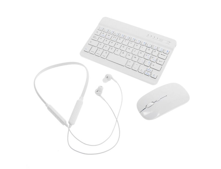 TECLADO + RATON + AURICULARES TOTTO