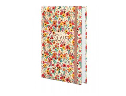 AGENDA ANUAL ENCUADERNADA 140X204 MM DIA PAGINA FINOCAM DYNAMIC BERLIN SPRING