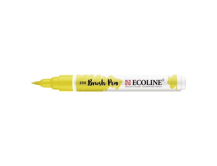ROTULADOR BRUSH PEN TALENS ECOLINE ACUARELA CHARTREUSE