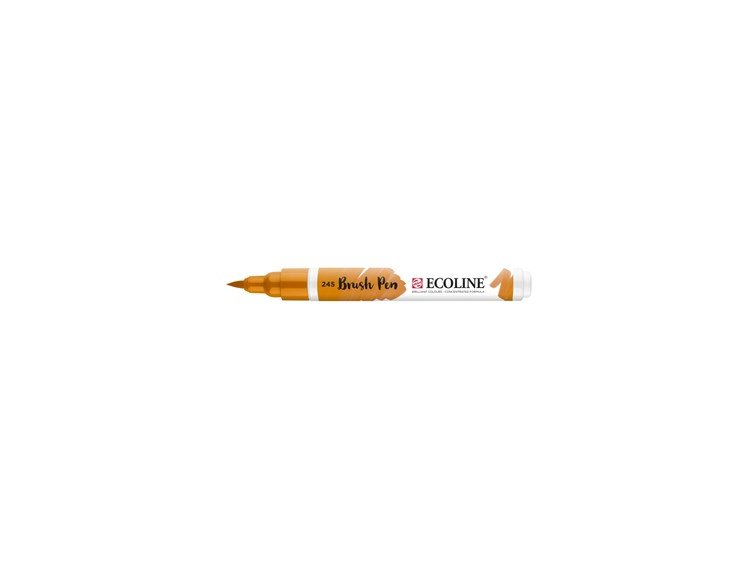 ROTULADOR BRUSH PEN TALENS ECOLINE ACUARELA AZAFRANADO