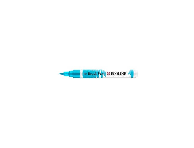 ROTULADOR BRUSH PEN TALENS ECOLINE ACUARELA AZUL CELESTE CLARO