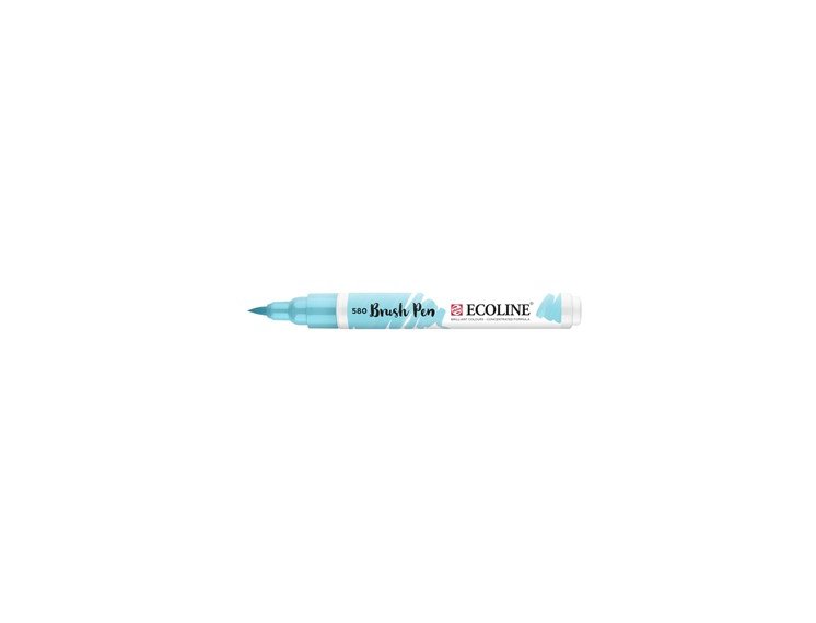 ROTULADOR BRUSH PEN TALENS ECOLINE ACUARELA AZUL PASTEL