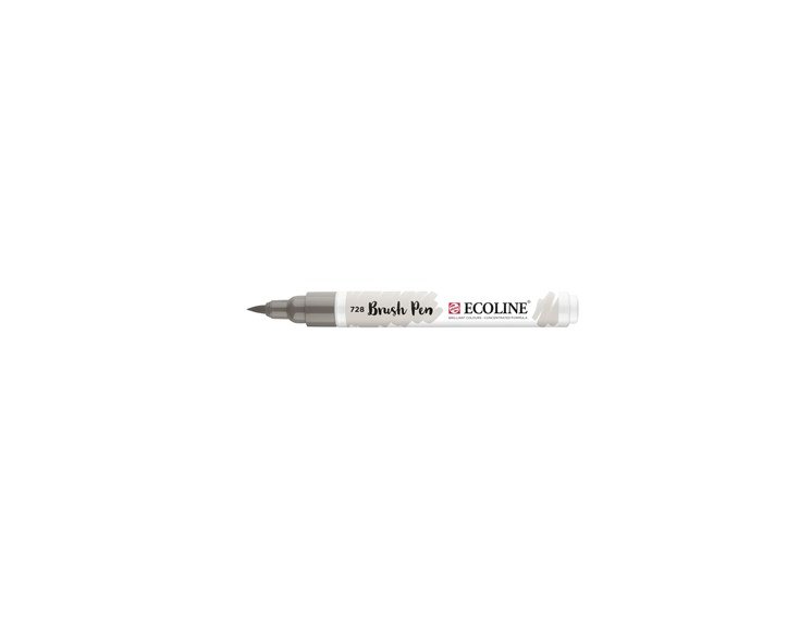 ROTULADOR BRUSH PEN TALENS ECOLINE ACUARELA GRIS CALIDO CLARO