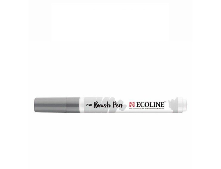 ROTULADOR BRUSH PEN TALENS ECOLINE ACUARELA GRIS FRIO CLARO