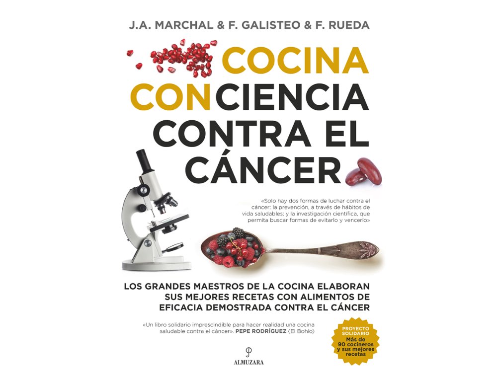 LIBRO EDIT. ALMUZARA COCINA CONCIENCIA CONTRA EL CANCER