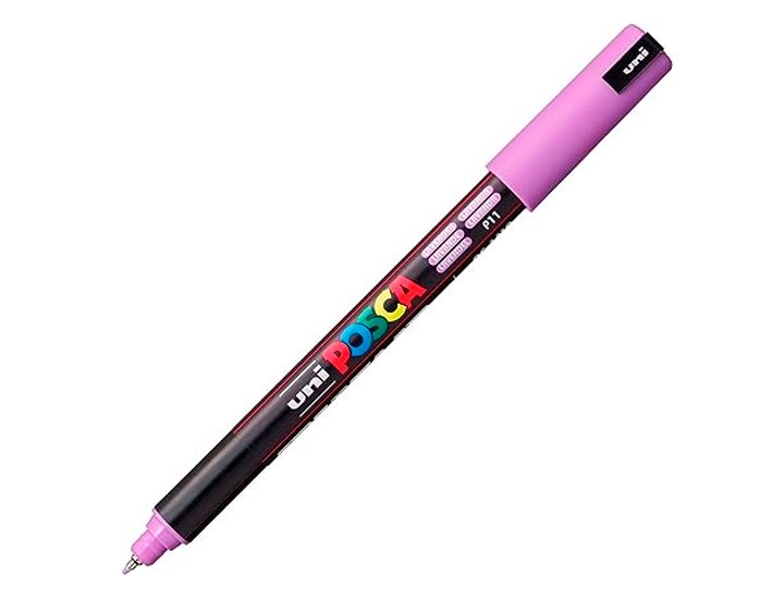 ROTULADOR UNI BALL POSCA FINO 0.7 MM LAVANDA