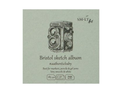 BLOC DE DIBUJO BOCETOS BRISTOL 9X9 Cm 32 Hojas 185 Gramos SM LT