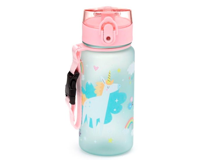 BOTELLA DE AGUA INFANTIL 350ML UNICORNIO MAGICO