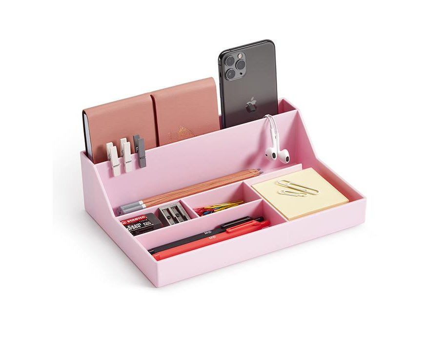 BANDEJA ORGANIZADORA MESA GARDEN Miquel Rius COLOR ROSA