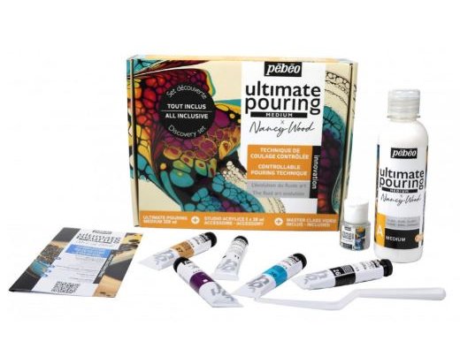 KIT PEBEO ULTIMATE POURING CAJA 6 PIEZAS