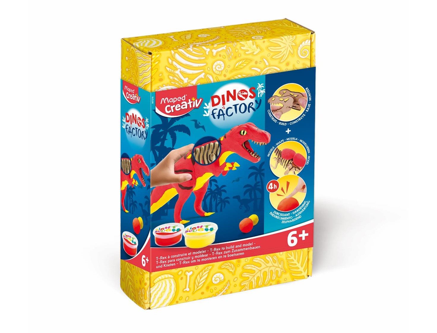 KIT MAPED CREATIV CAJA DINOS FACTORY - TREX
