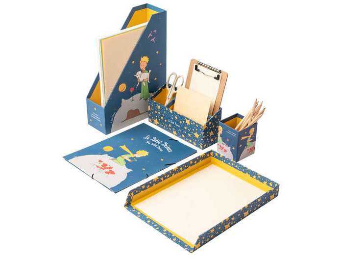 SET COMPLEMENTOS DE ESCRITORIO 5 PIEZAS EL PRINCIPITO