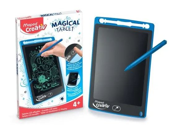 KIT MAPED CREATIV TABLET MAGICA CON BOTON DE BORRADO