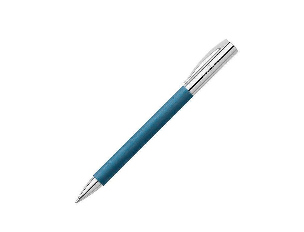 BOLIGRAFO FABER CASTELL AMBITION RESINA AZUL