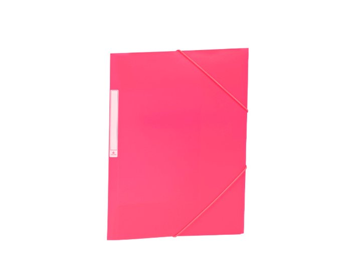 CARPETA POLIPROPILENO SOLAPA FOLIO ROSA
