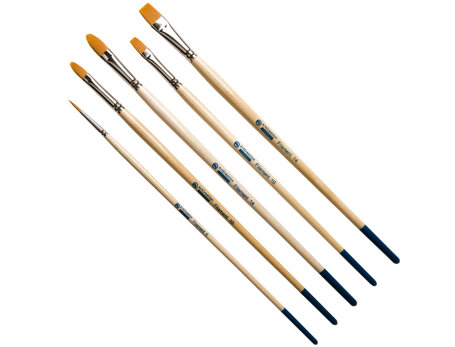 PINCEL MANGO LARGO SET 5 PINCELES TALENS ARTCREATION