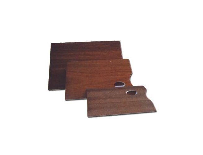 PALETA MADERA SAPELY LACADA RECTANGULAR 25X19 CMS