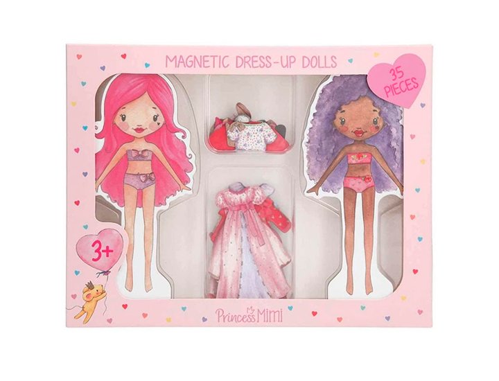 JUGUETE MUECA MAGNETICA PARA VESTIR PRINCESS MIMI TOPMODEL