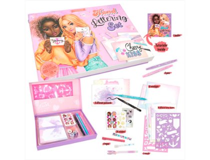 SET DE CARTAS Y LETTERING BOX TOP MODEL