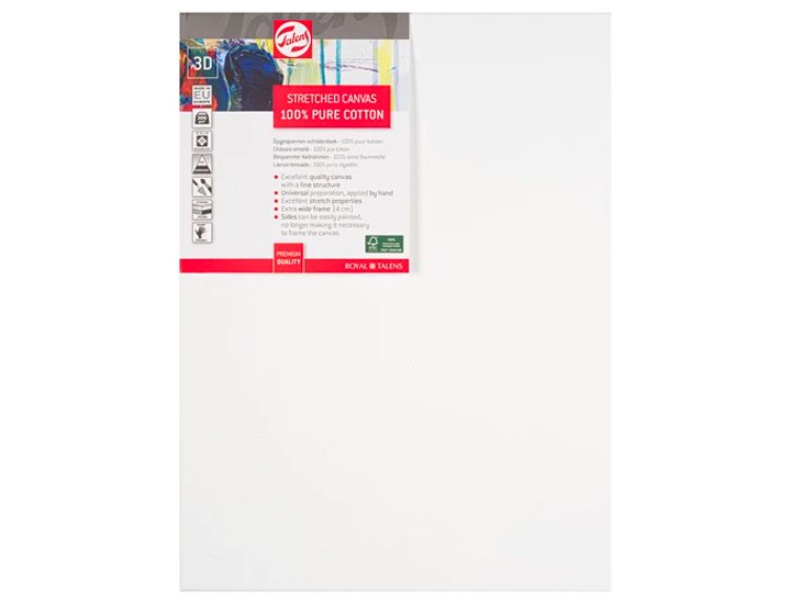 BASTIDOR 3D 30X40 Cm 280 Gramos 100% ALGODON TALENS