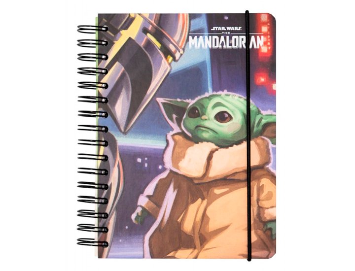 BLOC ESPIRAL  TAPA FORRADA DINA5 STAR WARS THE MANDALORIAN 2