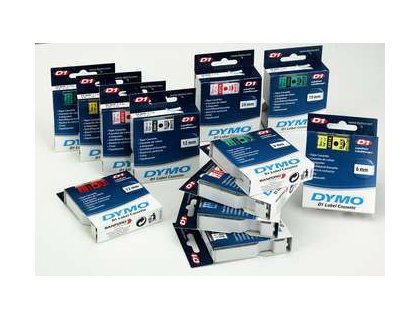 CINTA DYMO 1000 12MMX07M BLANCO/TRANSPARENTE