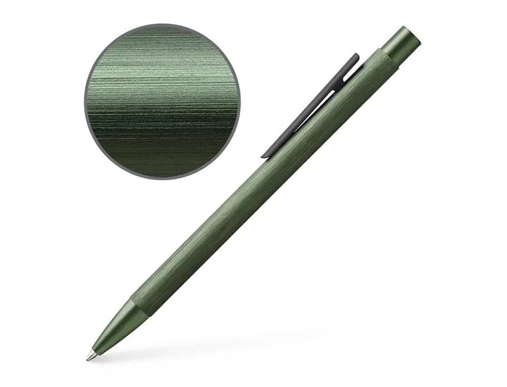 BOLIGRAFO FABER CASTELL NEO SLIM ALUMINIO VERDE OLIVA