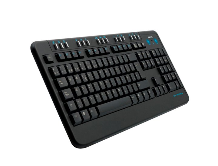 TECLADO NGS FUNKY V3 CON CABLE 104 TECLAS