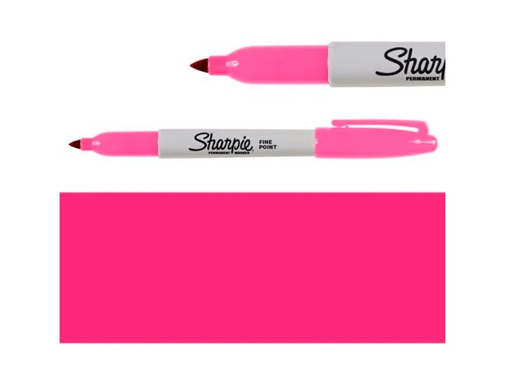 ROTULADOR SHARPIE PERMANENTE FINE TK12 ROSA