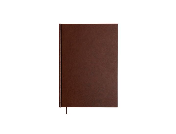 LIBRO FIRMAS ENCUADERNADO DINA4 PAPEL MARFIL 120Gr TAPAS MARRON