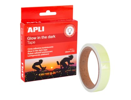 CINTA ADHESIVA LUMINISCENTE 20 MM X 5 Metros