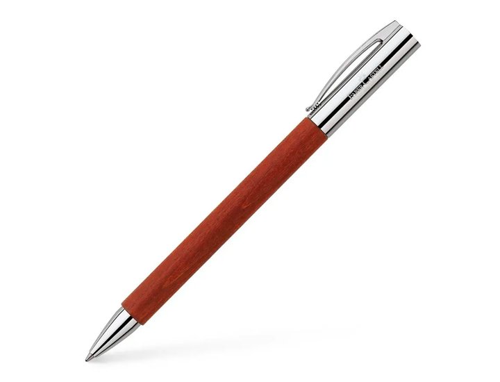 BOLIGRAFO FABER CASTELL AMBITION MADERA PERAL