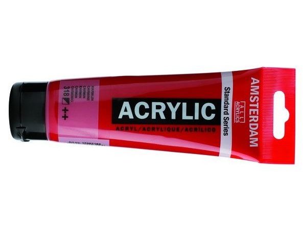 ACRILICO AMSTERDAM 020cc CARMIN
