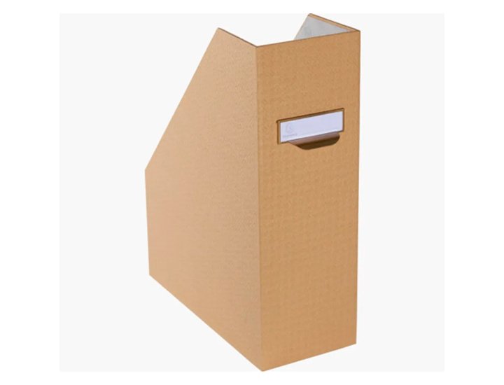 REVISTERO CARTON 100MM EXACOMPTA BEIGE
