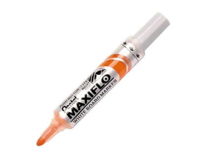 ROTULADOR PIZARRA PENTEL MAXIFLO NARANJA