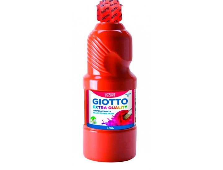 TEMPERA GIOTTO 500 CC ROJA