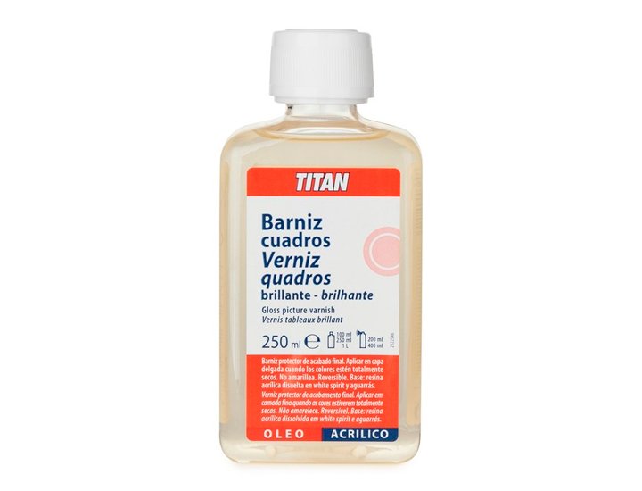 BARNIZ TITAN SPRAY 250 cc BRILLANTE