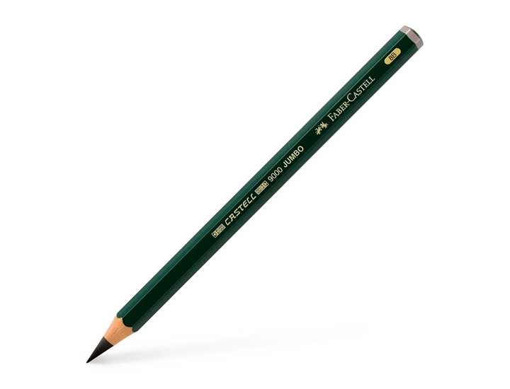 LAPIZ FABER CASTELL 9000-8B JUMBO