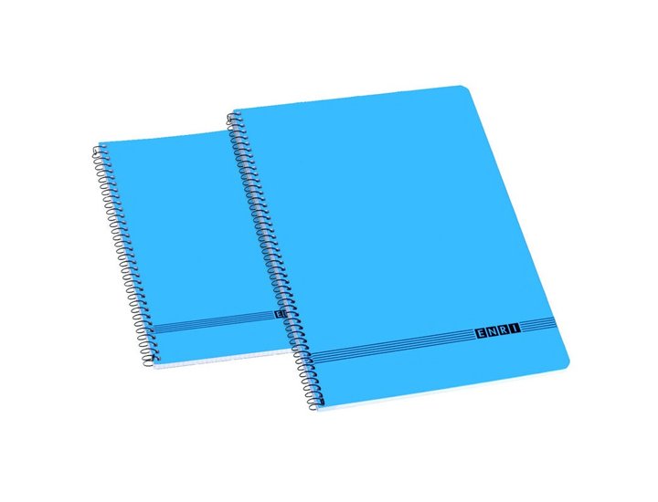 BLOC ESPIRAL OFFICE 80 Hojas FOLIO HOJAS LISAS BLANCAS ENRI