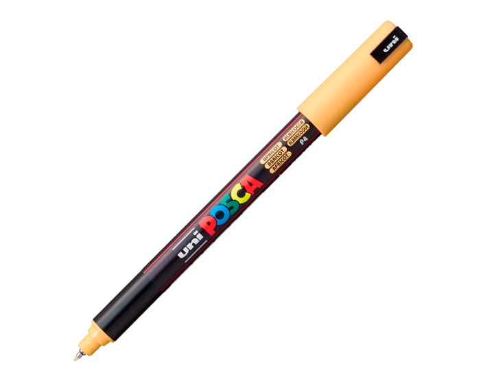 ROTULADOR UNI BALL POSCA FINO 0.7 MM ALBARICOQUE