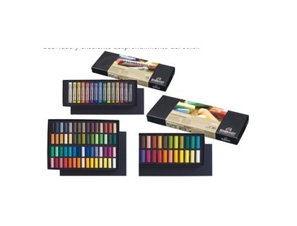 PASTEL REMBRANT CAJA CARTON 60 MEDIAS COLORES