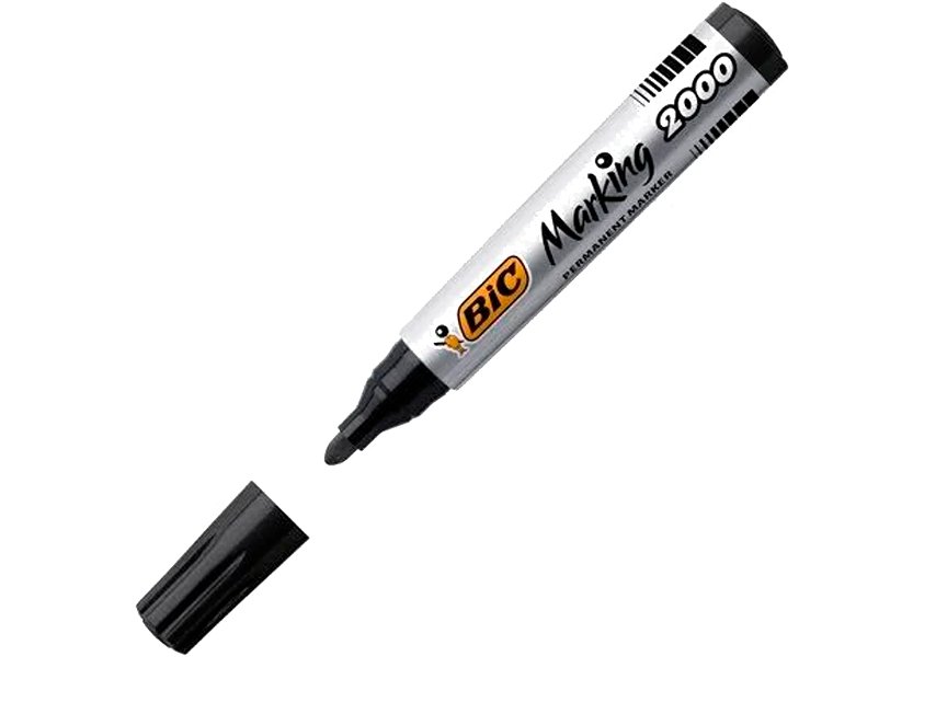 ROTULADOR BIC PERMANENTE CONICA 2000 2,5MM NEGRA