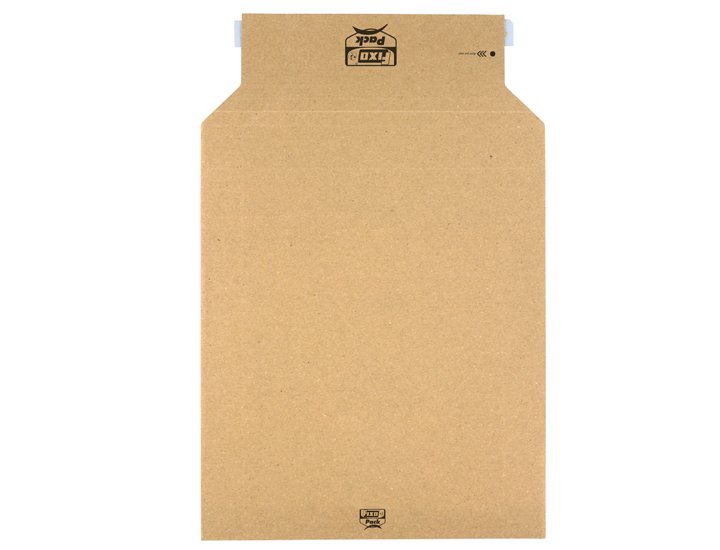 SOBRE ENVIO CARTON MARRON 250 321X312/382X70 FIXO PACK