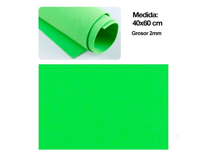 ALFOMBRILLA CAUCHO EVA 40X60 CM VERDE CLARO