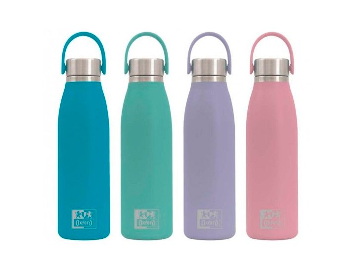 BOTELLA TERMICA 500 ML OXFORD TOUCH PASTELES