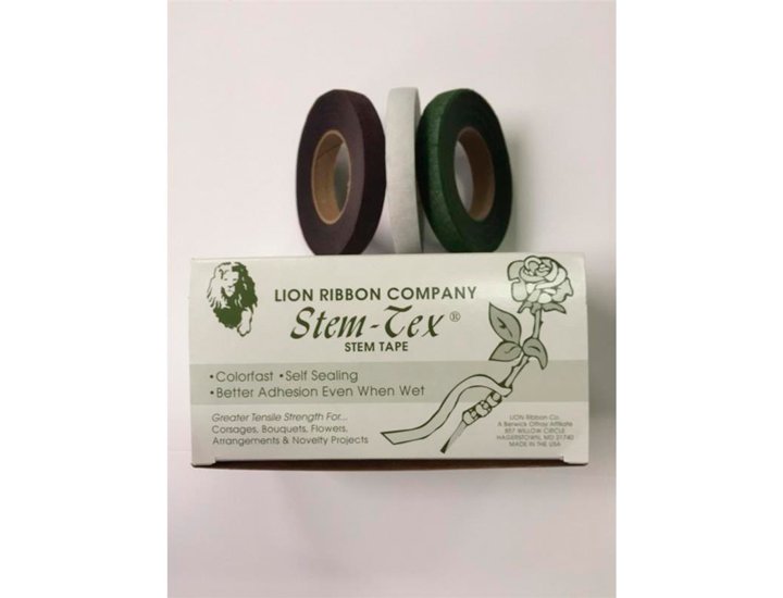 CINTA FLORAL TAPE ESTRECHA 13MMX25Metros MARRON