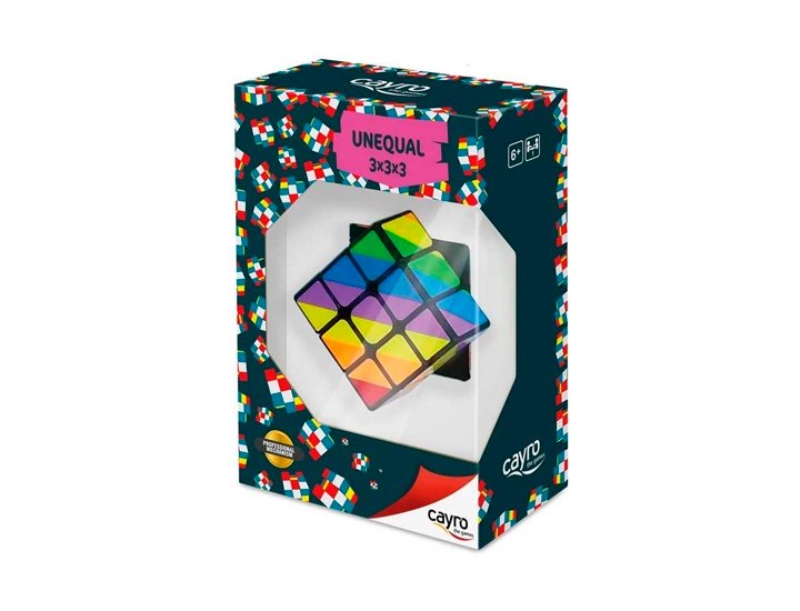 JUEGO CUBO DE RUBIK 3X3 UNEQUAL