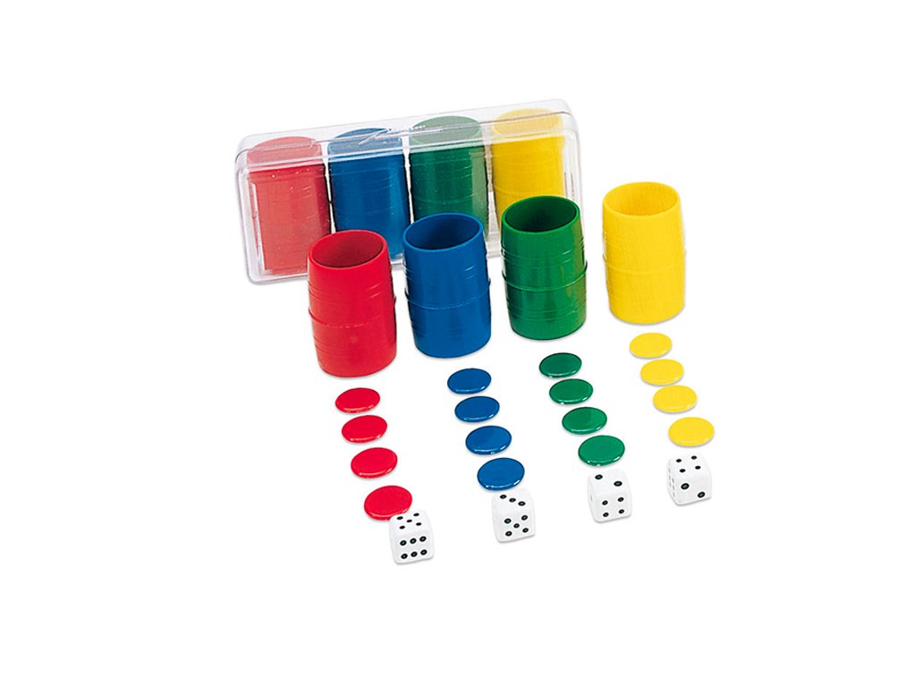JUEGO DE MESA ACCESORIOS PARCHIS 4 JUGADORES