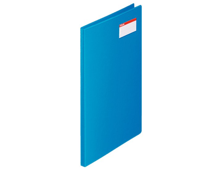 CARPETA MINICLIP LATERAL FOLIO AZUL TURQUESA