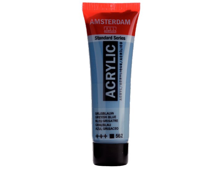ACRILICO AMSTERDAM 020cc AZUL GRISACEO